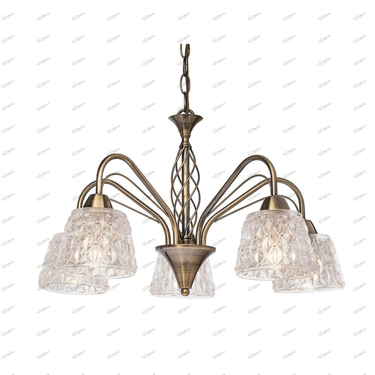 Подвесная люстра Silver Light Alsu 238.53.5 SILVER LIGHT ALSU 185975 Бронза 