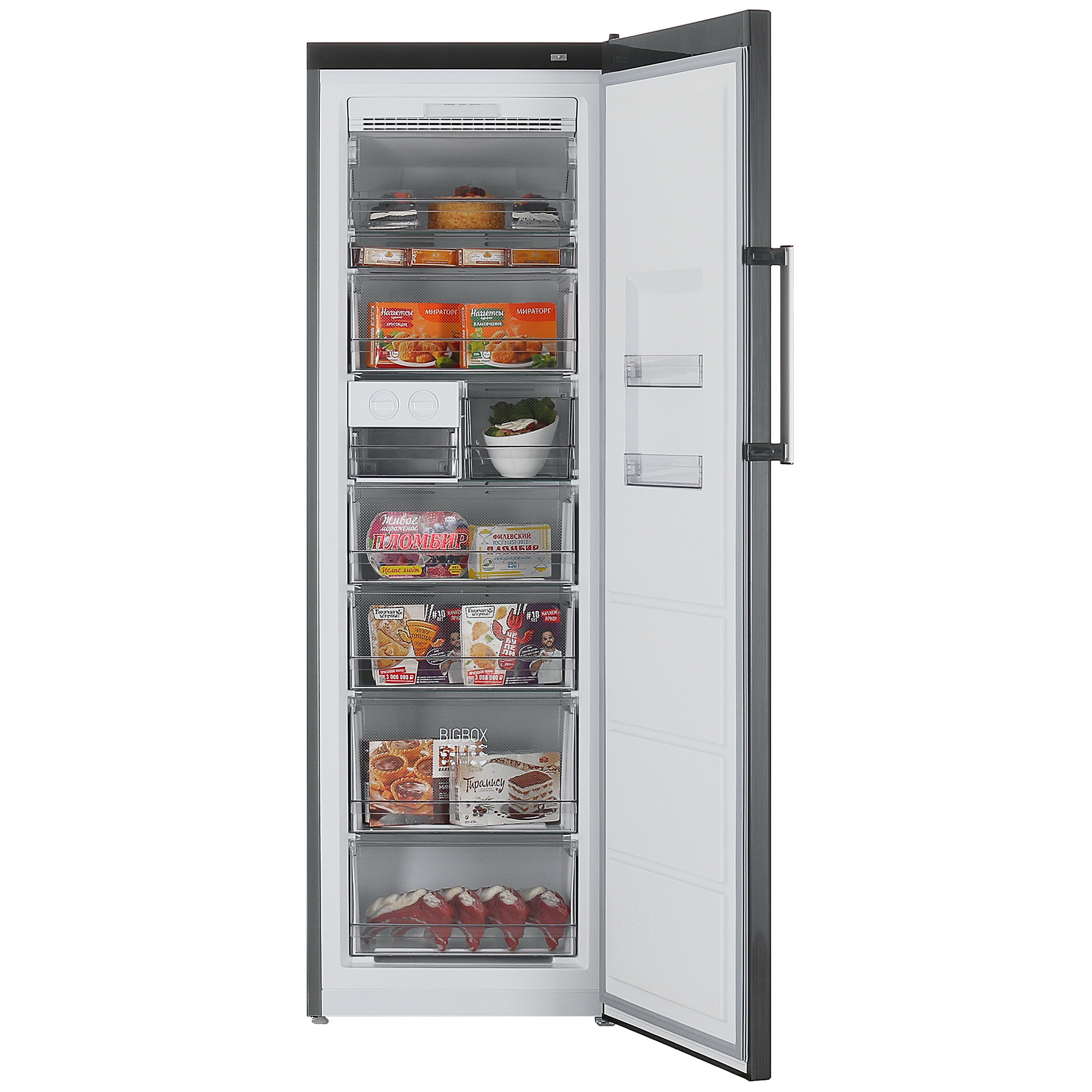 5462699 Морозильный шкаф  ATLANT М-7606-150-ND черный STDN-0056764 - Вид №5