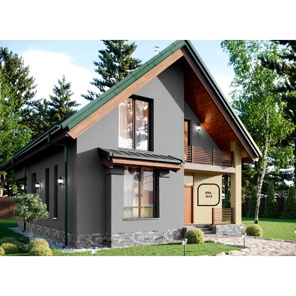 Краска фасадная Alpina Starke Fassade цвет белый матовая база А 2.5 л 84999937 STLM-2046985  - Вид №4