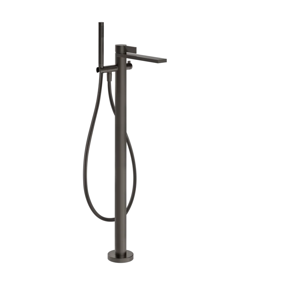 Смеситель для ванны 73528 707 Gessi Inverso ЧЕРНЫЙ МЕТАЛЛ BR. PVD 73528707