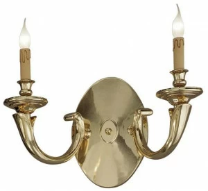 Possoni Illuminazione Настенный светильник из полированной латуни Amos 260/a2