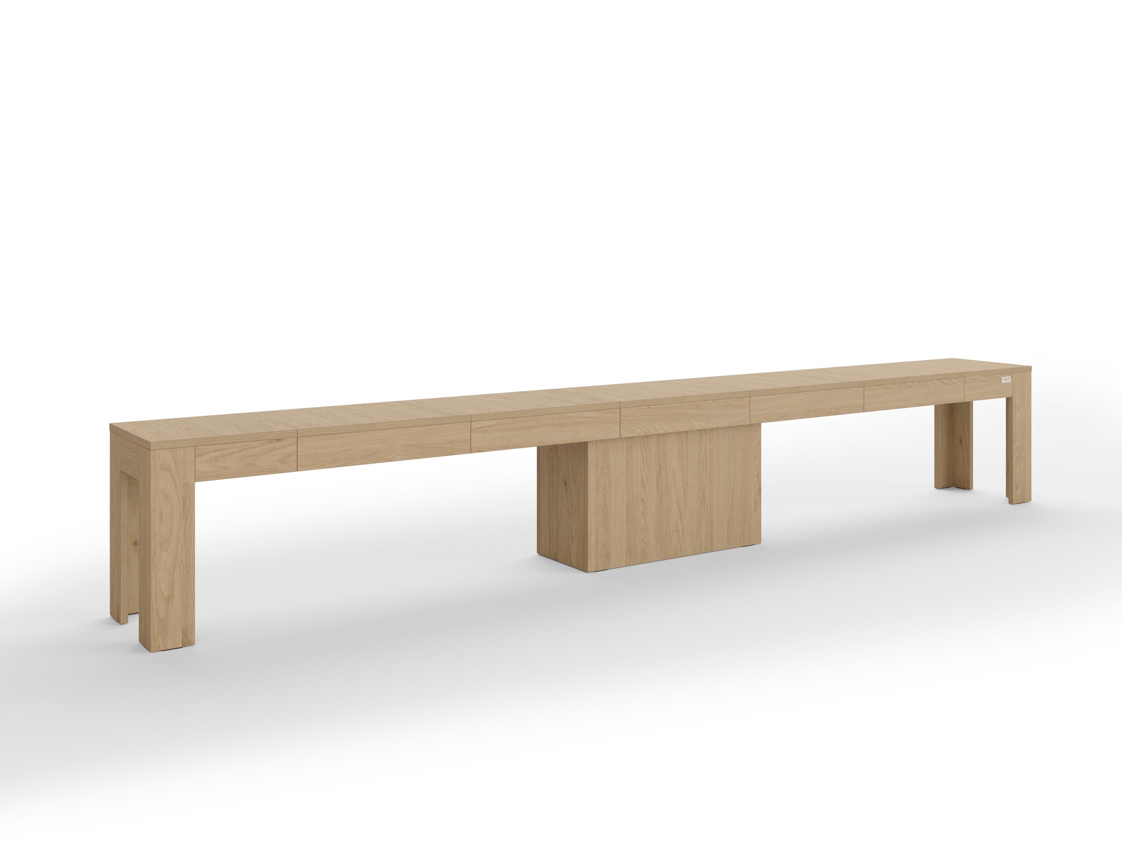 Выдвижная скамья из дуба Mobili Fiver Rachele ARCH-00098557