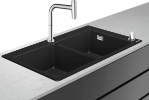 43221000 C51 C51-F770-10 Комбинированная мойка 370/370 Select Hansgrohe