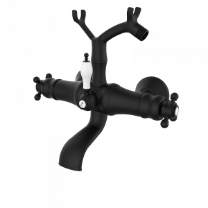 106120 PREMIUM Черный 1866 термостатический ванна-душ Черный GRB MIXERS