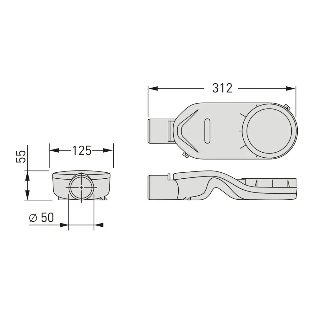 Душевой трап Berges Trend с комбинированным затвором 70 см 82558851 BERGES WASSERHAUS STLM-0029869 - Вид №7