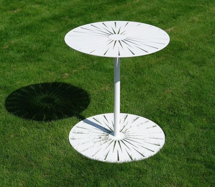 Nola Industrier Круглый журнальный столик из стали Cake/sun/dot sun-id-1417872 - Вид №3