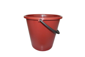 16727871 Хозяйственное ведро 10 л, красное Bl-19901-2 BlagPlast