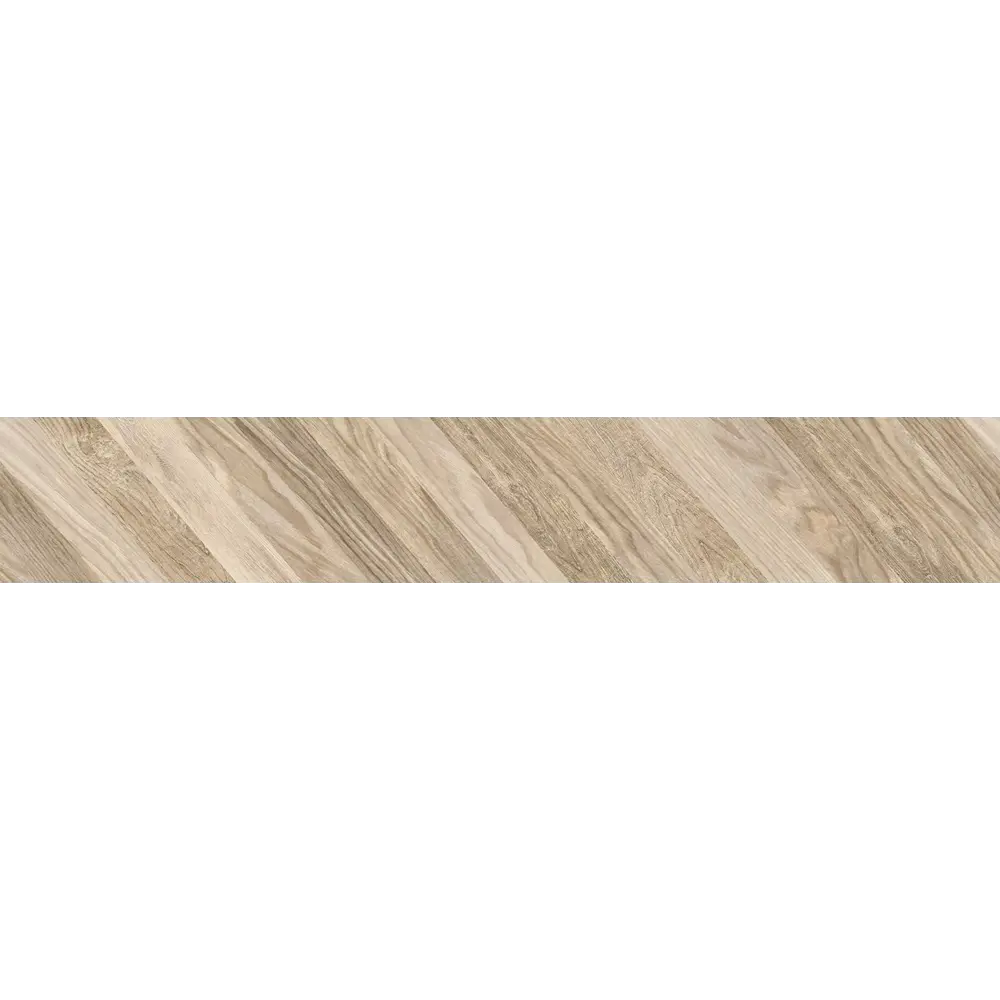 Керамогранит Golden Tile Wood Chevron left 15x90 см 1.08 м² цвет бежевый 82731859 STLM-2105279 WoodChevron