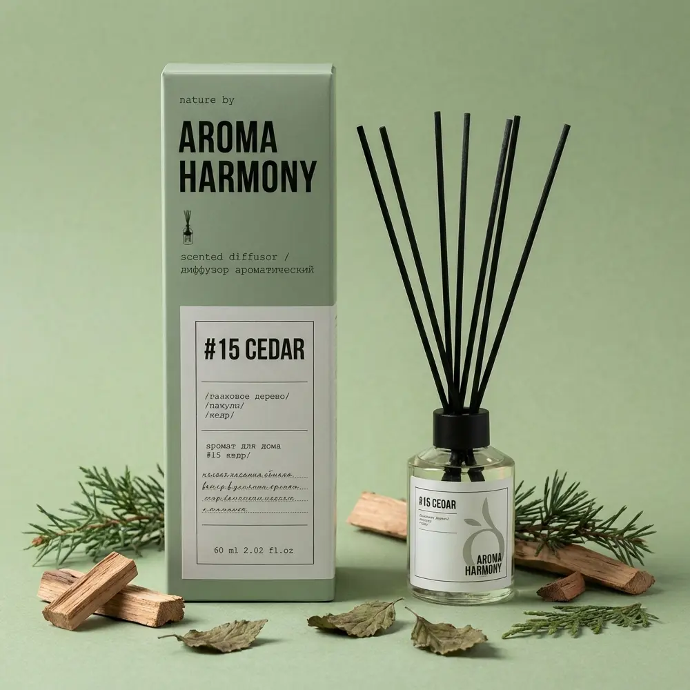 Ароматический диффузор Aroma Harmony Кедр 60 мл STLM-2156658