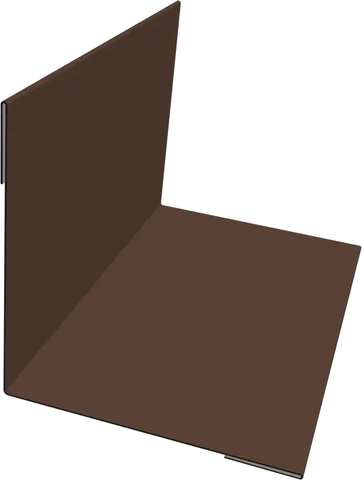 89348582 Угол внутренний 50x50x1250 мм цвет коричневый STLM-1018939