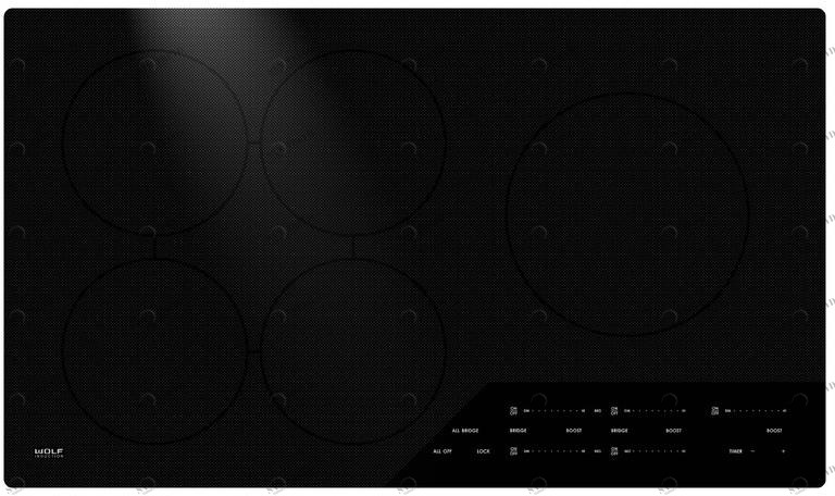 Wolf Индукционная варочная панель с верхним сливом Piani cottura a induzione Icbci365c/b 