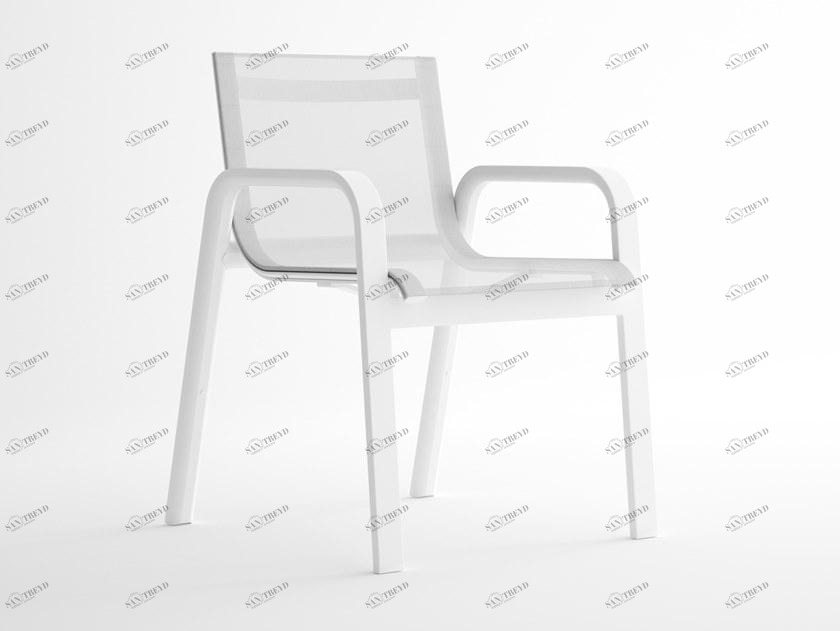 GANDIABLASCO Штабелируемое садовое кресло Batyline® с подлокотниками Stack sun-id-1477892