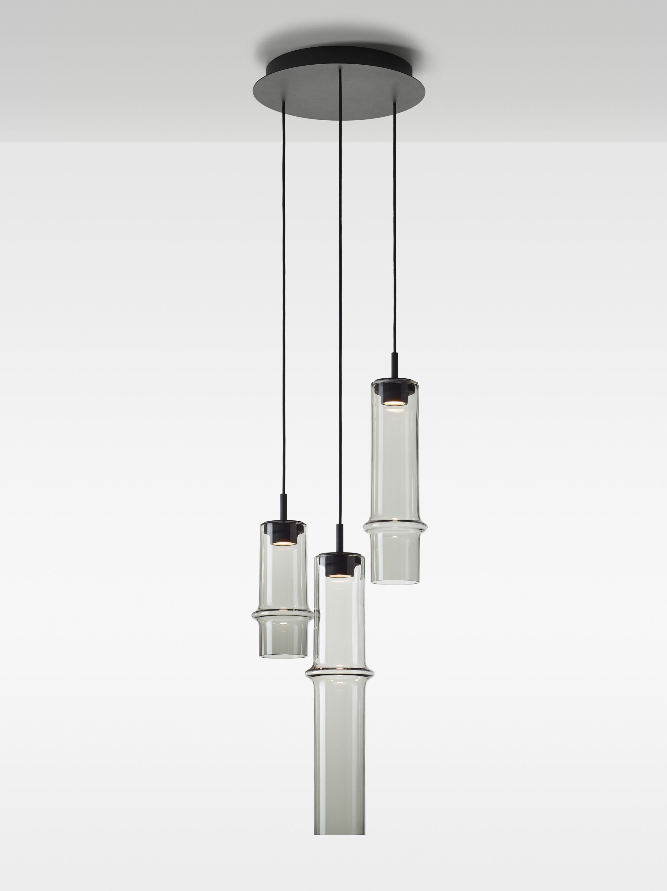 Опаловое стекло ручной работы светодиодный подвесной светильник BROKIS Бамбуковый лес ARCH-00149617 - Вид №23