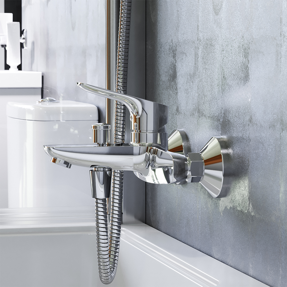 771000000 смеситель для ванны/душа Damixa Origin Bit  - Вид №1