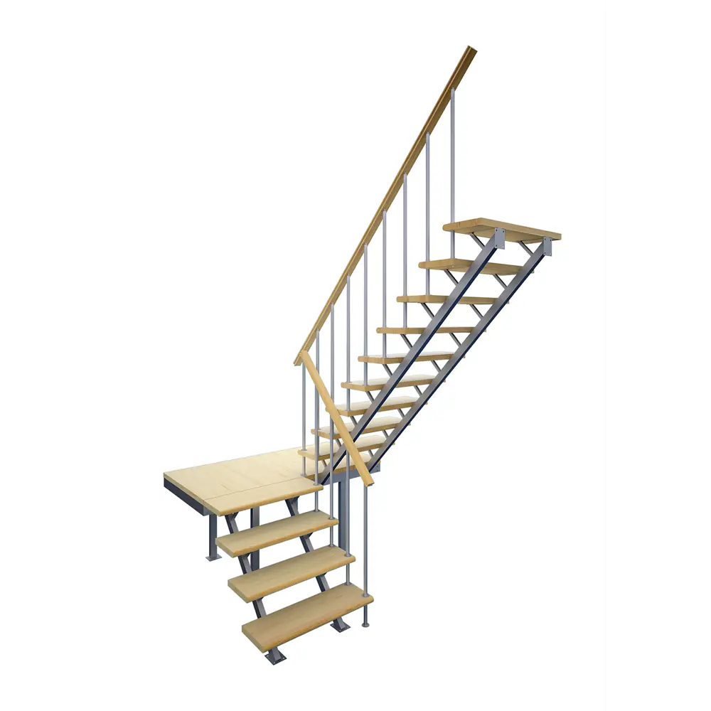 Лестница поворотная 180° ЛЕС-06 универсальная ЛЕСЕНКА STLM-2011335