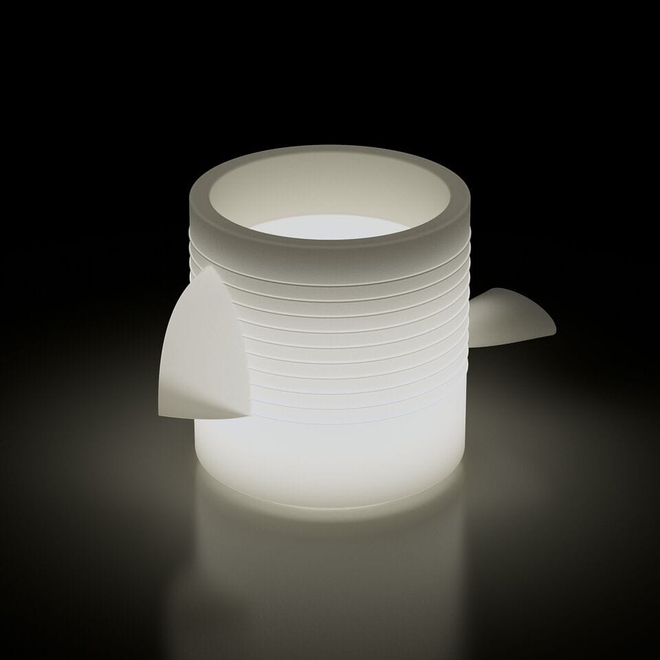 Круглый полиэтиленовый садовый горшок Lyxo Design FERA JAGO ARCH-00041305 - Вид №3