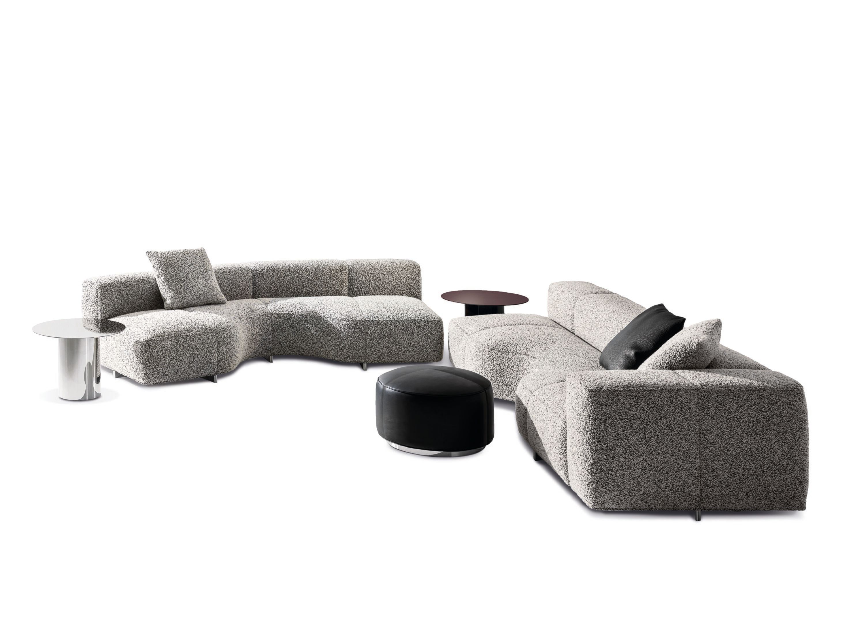 4-местный тканевый диван Minotti Yves ARCH-00107550