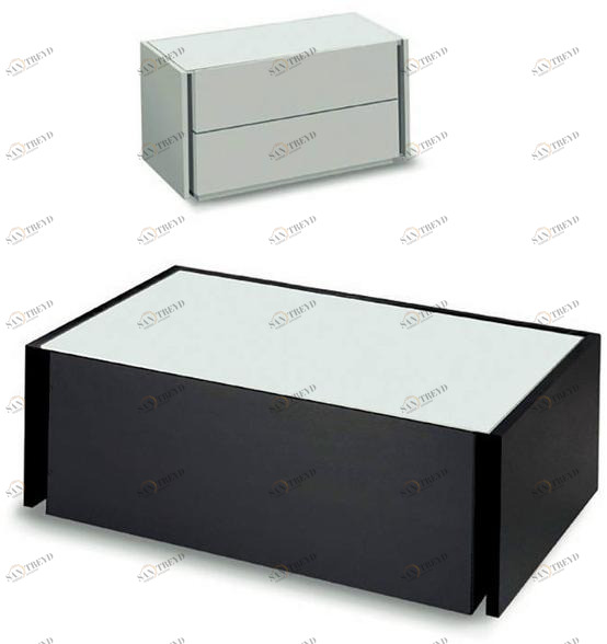 Fimar Прикроватная тумбочка из лакированной древесины с ящиками Line sun-id-1459604