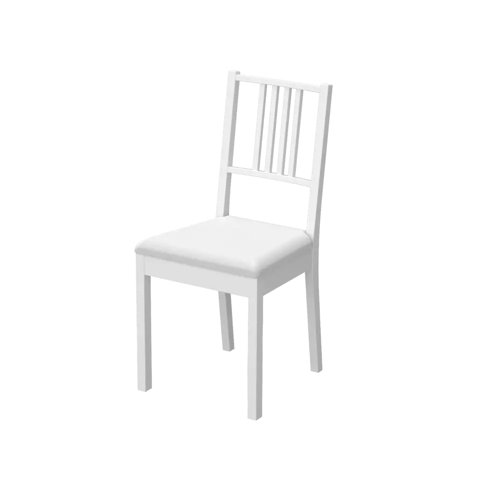 Основание стула Марсель Delinia 42x90x49 см массив цвет белый STLM-2034925 - Вид №4