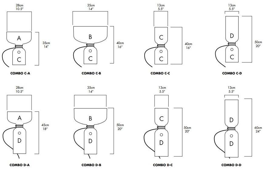Настольная лампа из алюминия Spotlight volumes Santreyd sun-id-1504592 - Вид №9