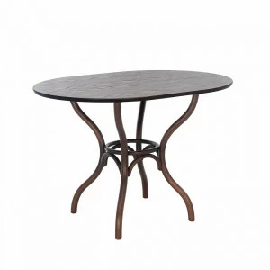 Обеденный стол овальный темный орех Leset Тор IMPEX  00-3967178 Орех;коричневый