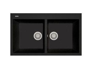 Раковина с 2 резервуарами из композитного материала