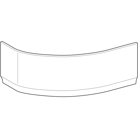 554.825.01.1 Передняя обшивка Geberit Renova для асимметричной ванны, левая Geberit  - Вид №7