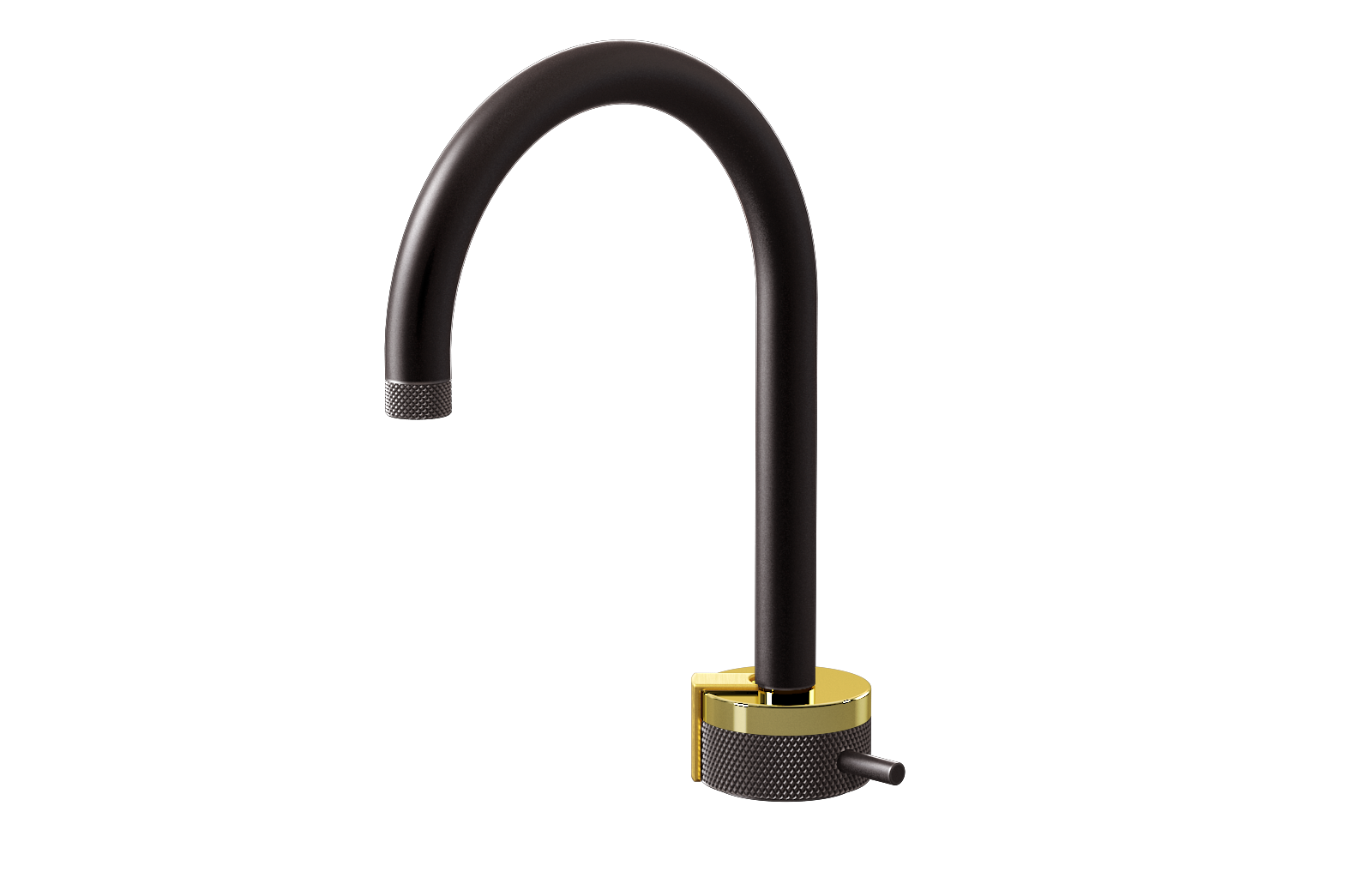 E-11502-R1PB-L2BAU-GM Однорычажный прогрессивный смеситель для раковины - излив 16см GRAFF MOD+