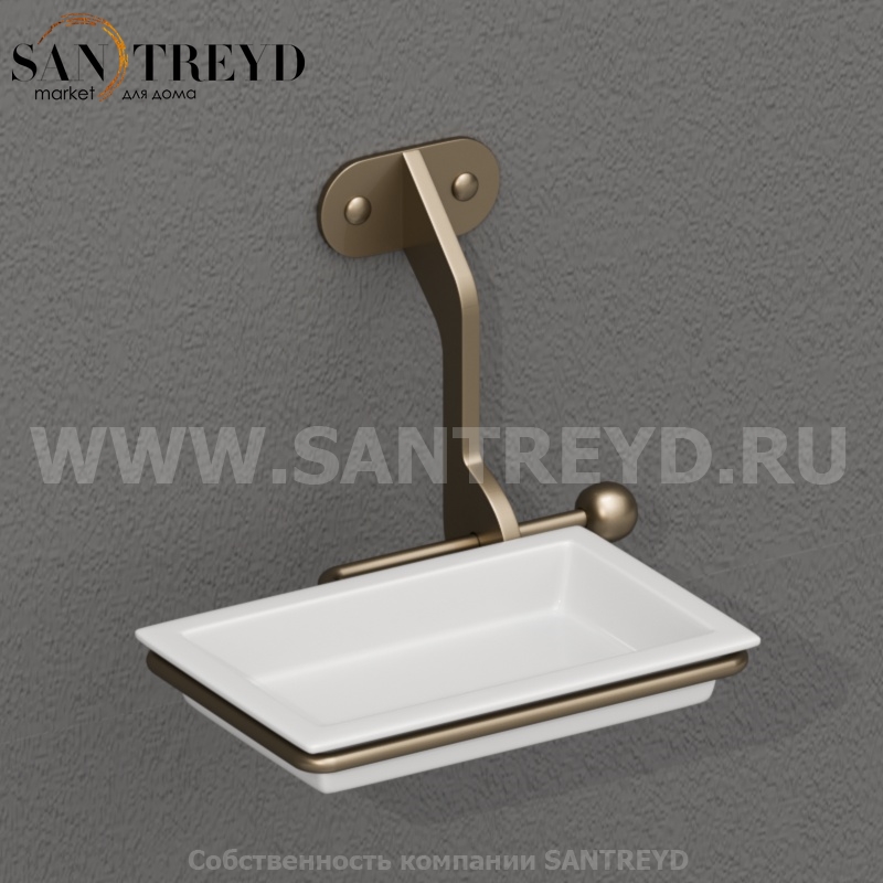 740993 Мыльница, цвет Бронзовый Kerasan ACCESSORIES Италия 