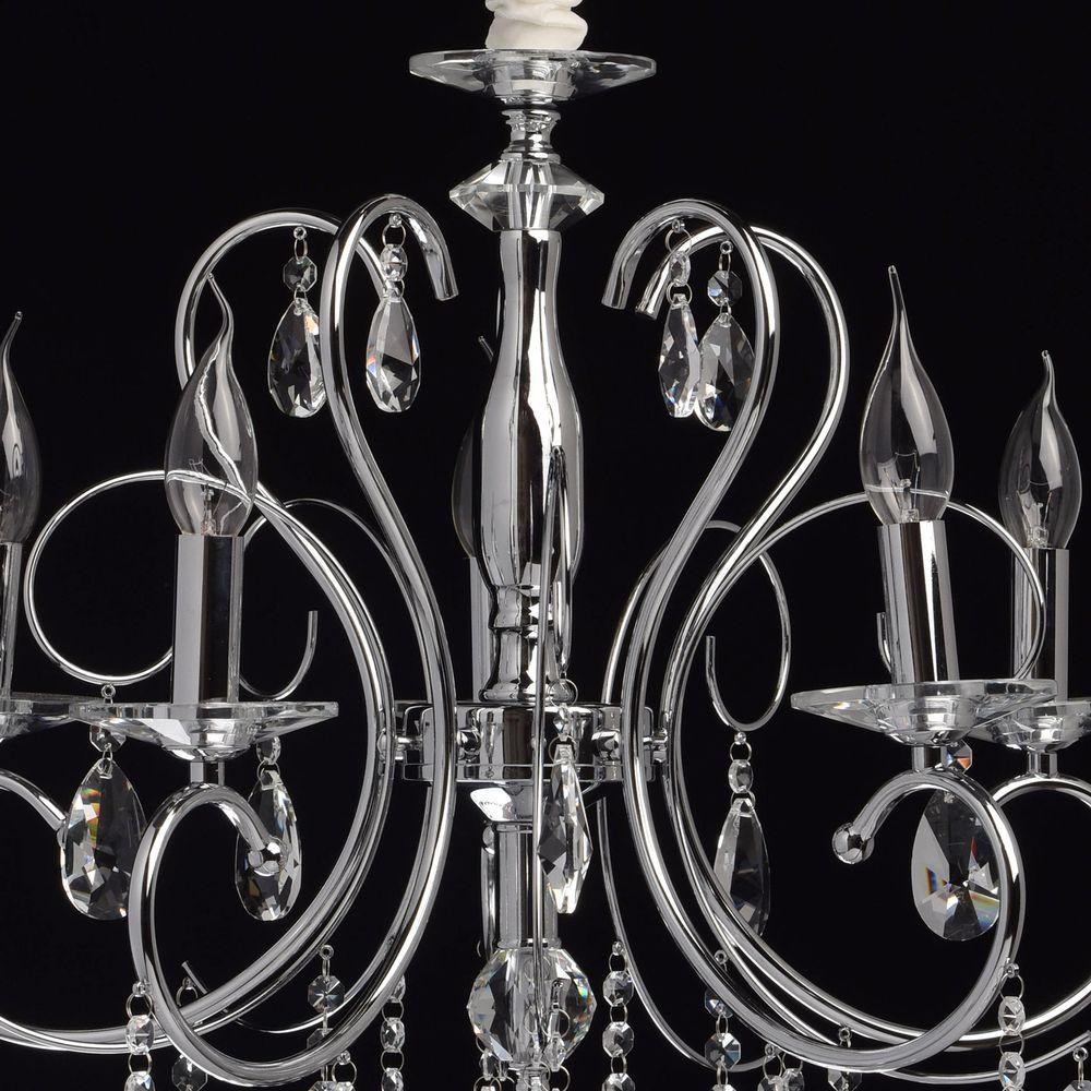 Подвесная люстра MW-Light Адель 7 373013205 MW-LIGHT ДИЗАЙНЕРСКИЕ, АДЕЛЬ 181568 Хром  - Вид №3