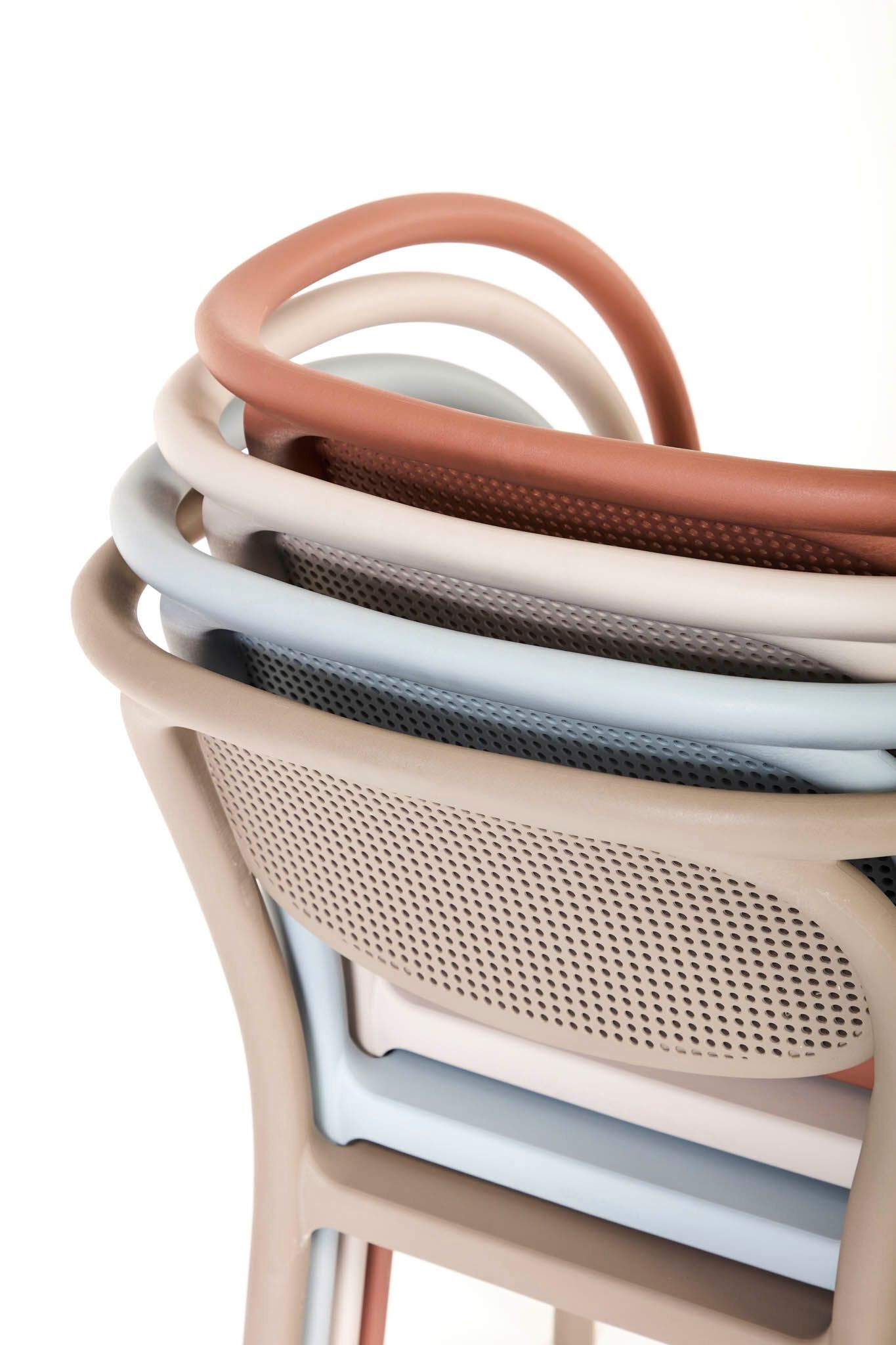 Полипропиленовый стул с подлокотниками Ezpeleta NOON ARCH-00047532 - Вид №3