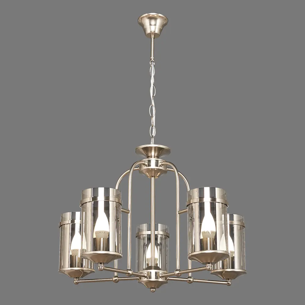 Люстра «Greta» 1267/5 E14X5X40 Вт, цвет никель 81966660 STLM-2132946 JLIGHT  - Вид №3