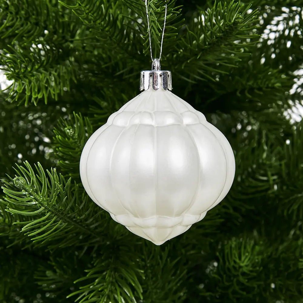 87036328 Набор новогодних шаров Christmas ø5-6 см полистирол цвет белый, зеленый, серебристый 25 шт. STLM-1365365 Santreyd  - Вид №27