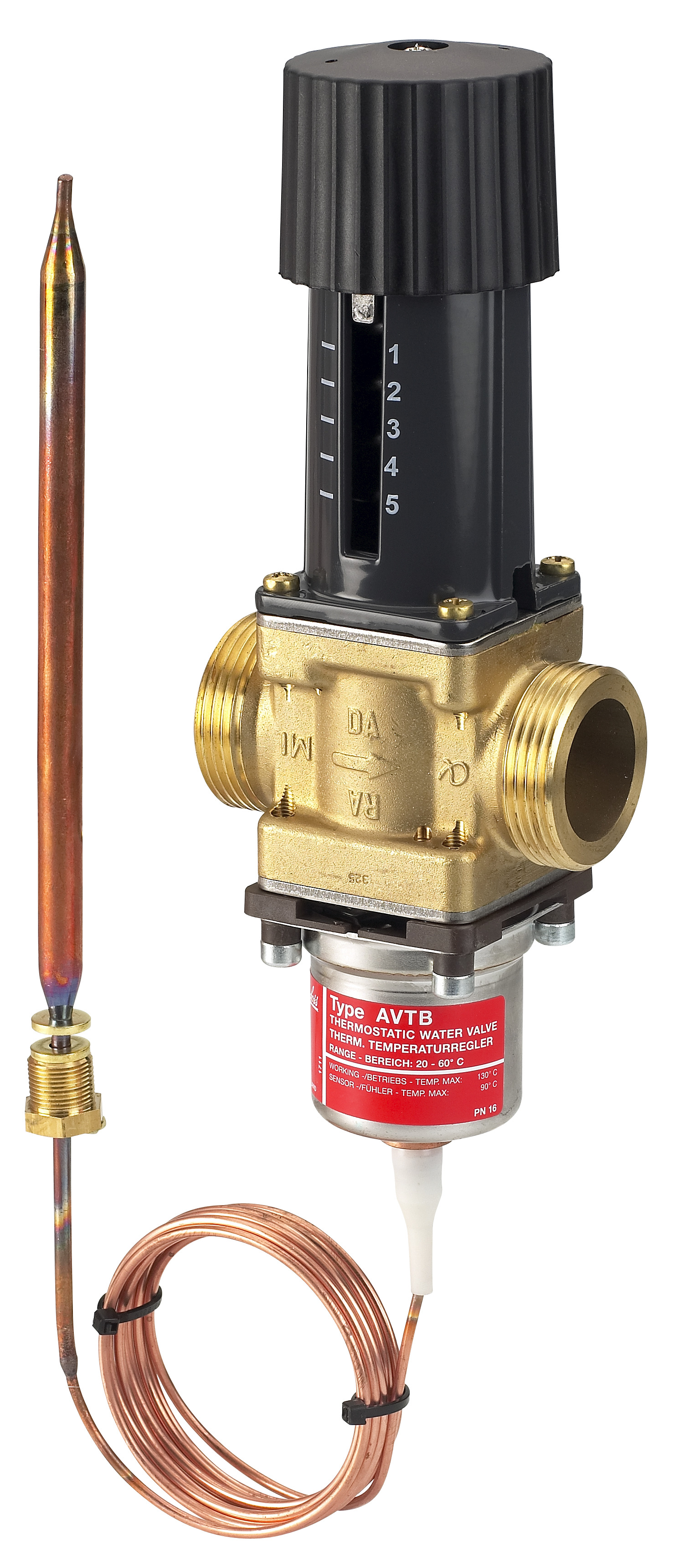 Danfoss Регулятор температуры AVTB Р-р темп.AVTB PN16 15/1,90-30/2M/вн.р 003N2232  - Вид №14