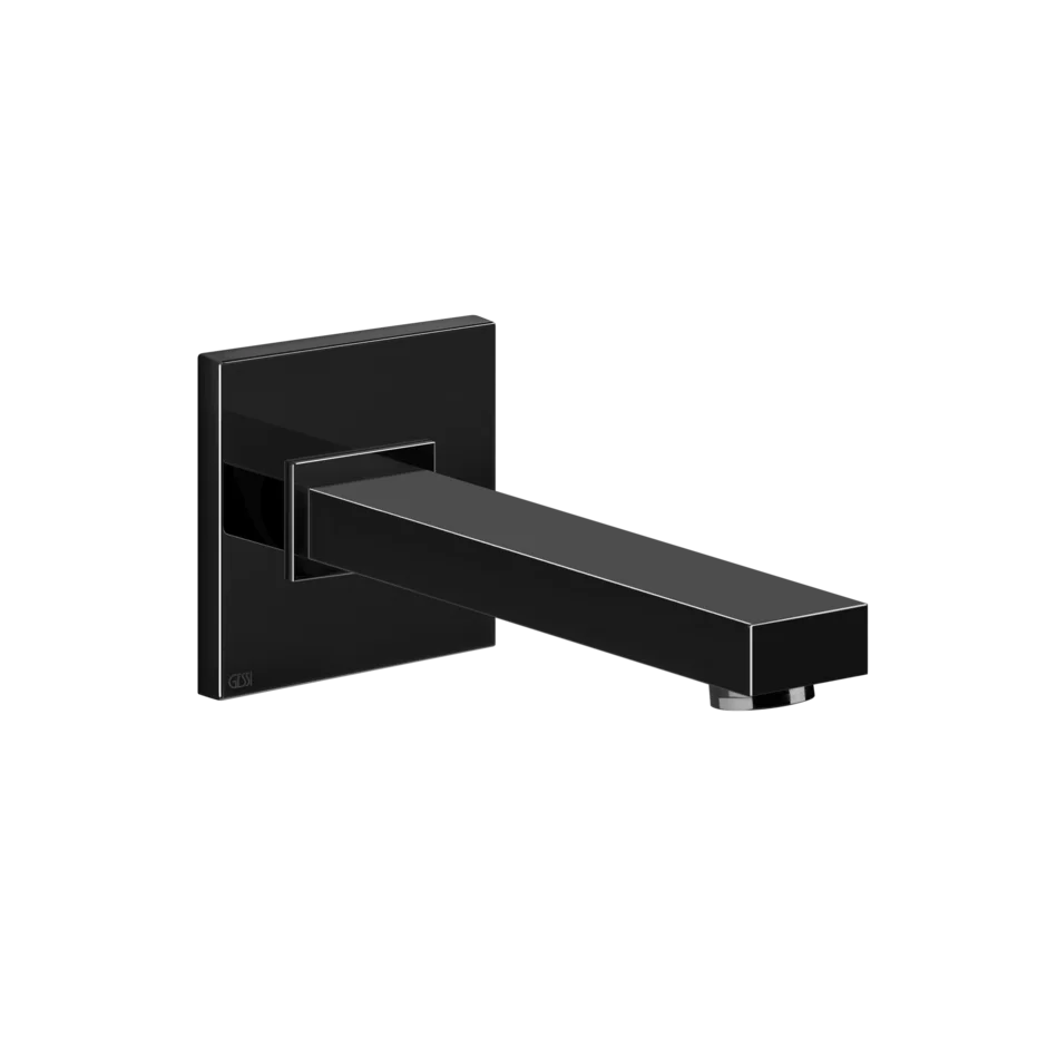 Носик для ванны 20121 706 Gessi Rettangolo k ЧЕРНЫЙ МЕТАЛЛ PVD 20121706
