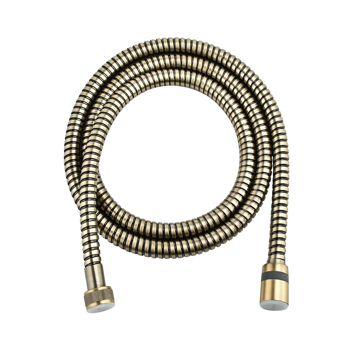 LE8037B-Bronze Душевой шланг двухзагибный 1,5 м, TURN-FREE, латунь, покрытие бронза, блистер LEMARK  - Вид №1