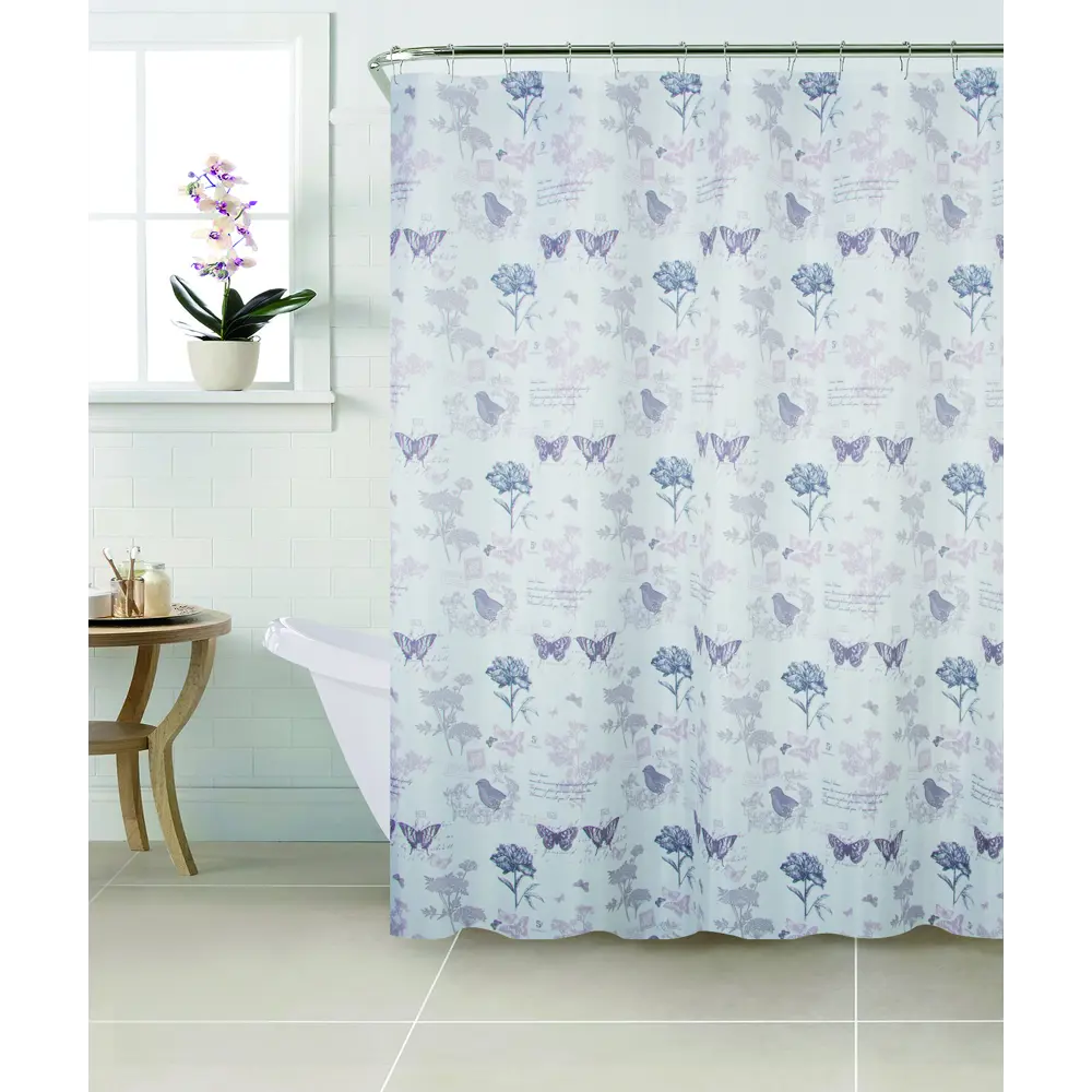 SWENSA Ode - Штора для ванной 180×200 см с водоотталкивающей пропиткой 82068078 STLM-0018749 - Вид №7