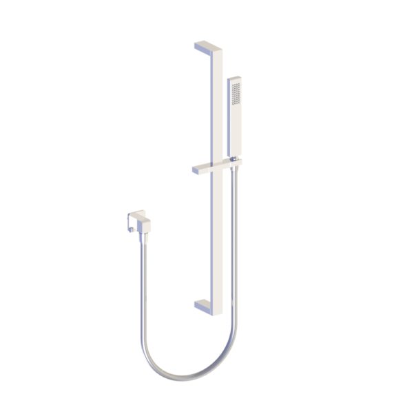 55.701 Смеситель для душа, гибкий и ручной душ на рейке HORUS Range Myriad 