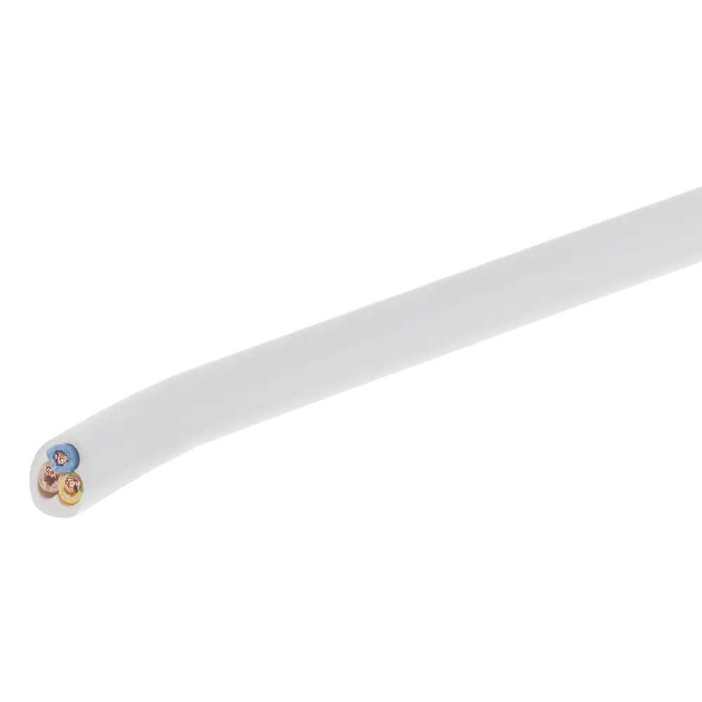 Провод Камит ПВС 3x2.5 на отрез ГОСТ цвет белый STLM-2112898 - Вид №2