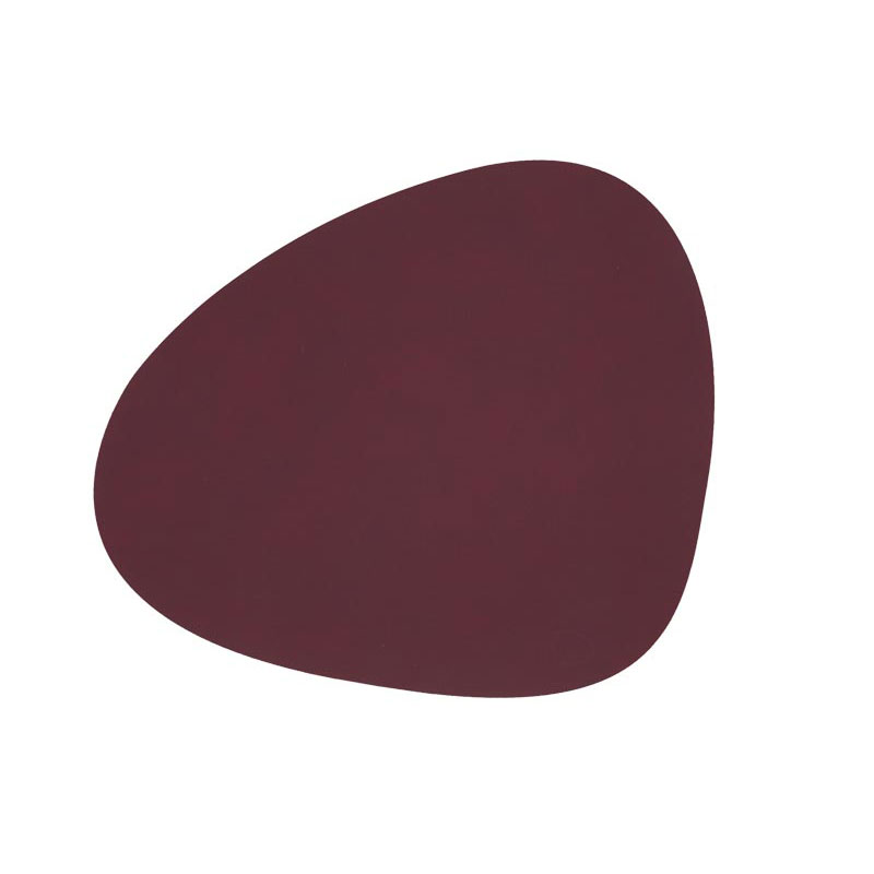 981045 NUPO plum подстановочная салфетка фигурная 24х28 см, толщина 1,6 мм;LIND DNA 