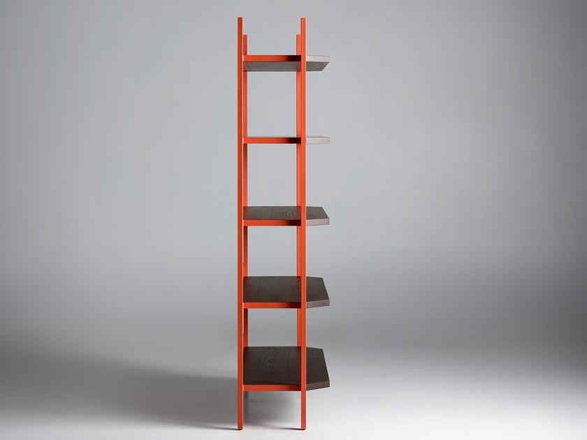 Zegen Самонесущий открытый книжный шкаф из стали и дерева Ufo Santreyd sun-id-1445886 - Вид №3