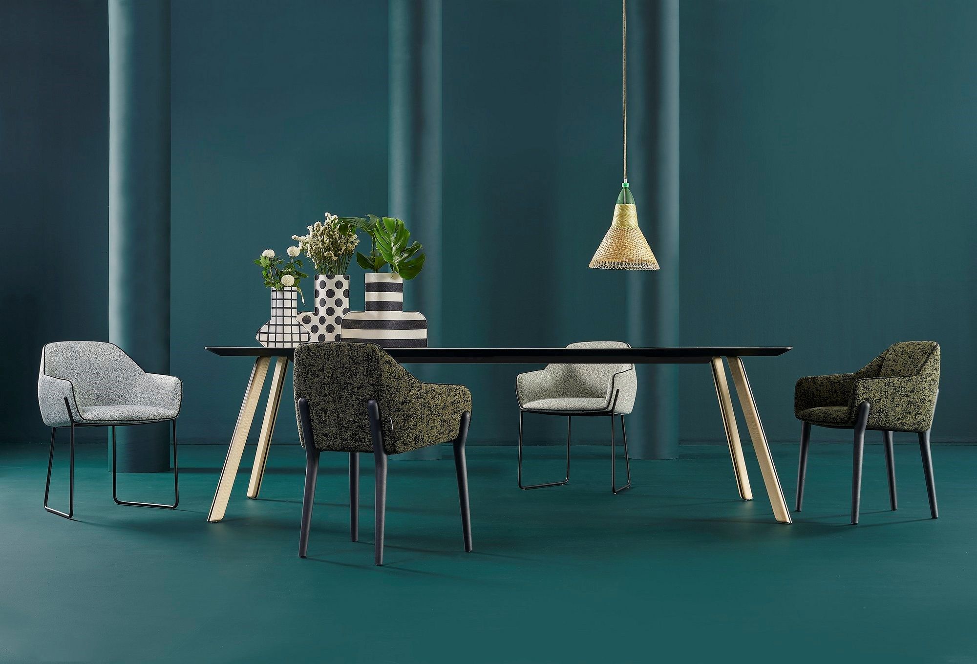 Мягкий стул для саней с подлокотниками SANCAL гнездо ARCH-00081005 - Вид №5