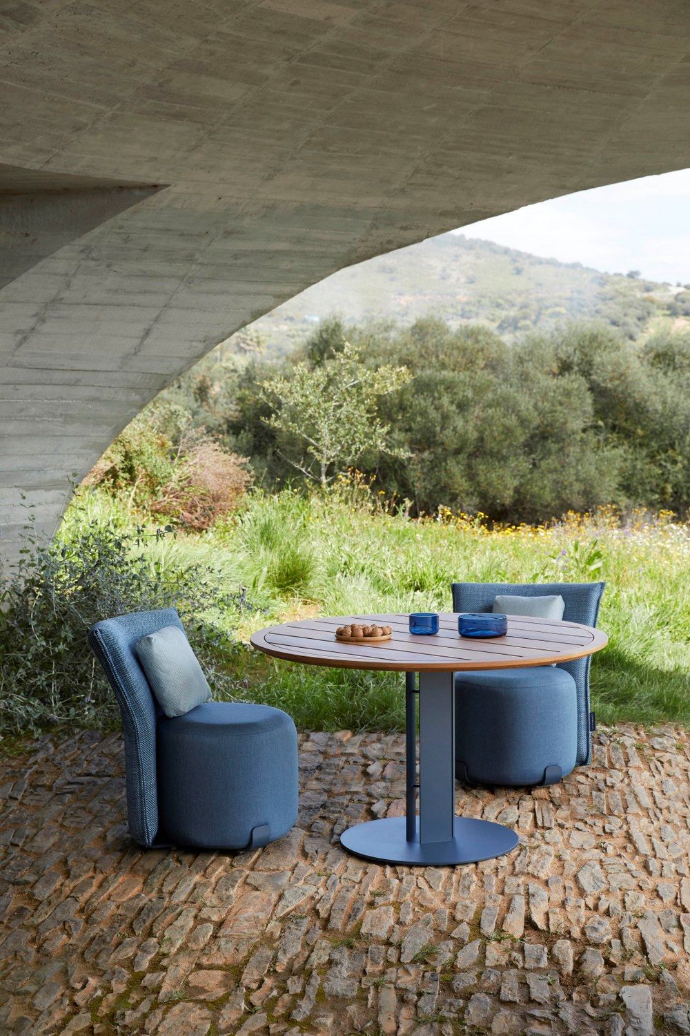 Круглый садовый стол GANDIABLASCO ARCH-00149474 - Вид №3