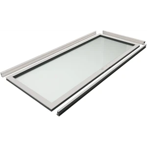 Дверь алюминиевая 205x83x40 мм белая без накладок 84749807 STLM-2181046