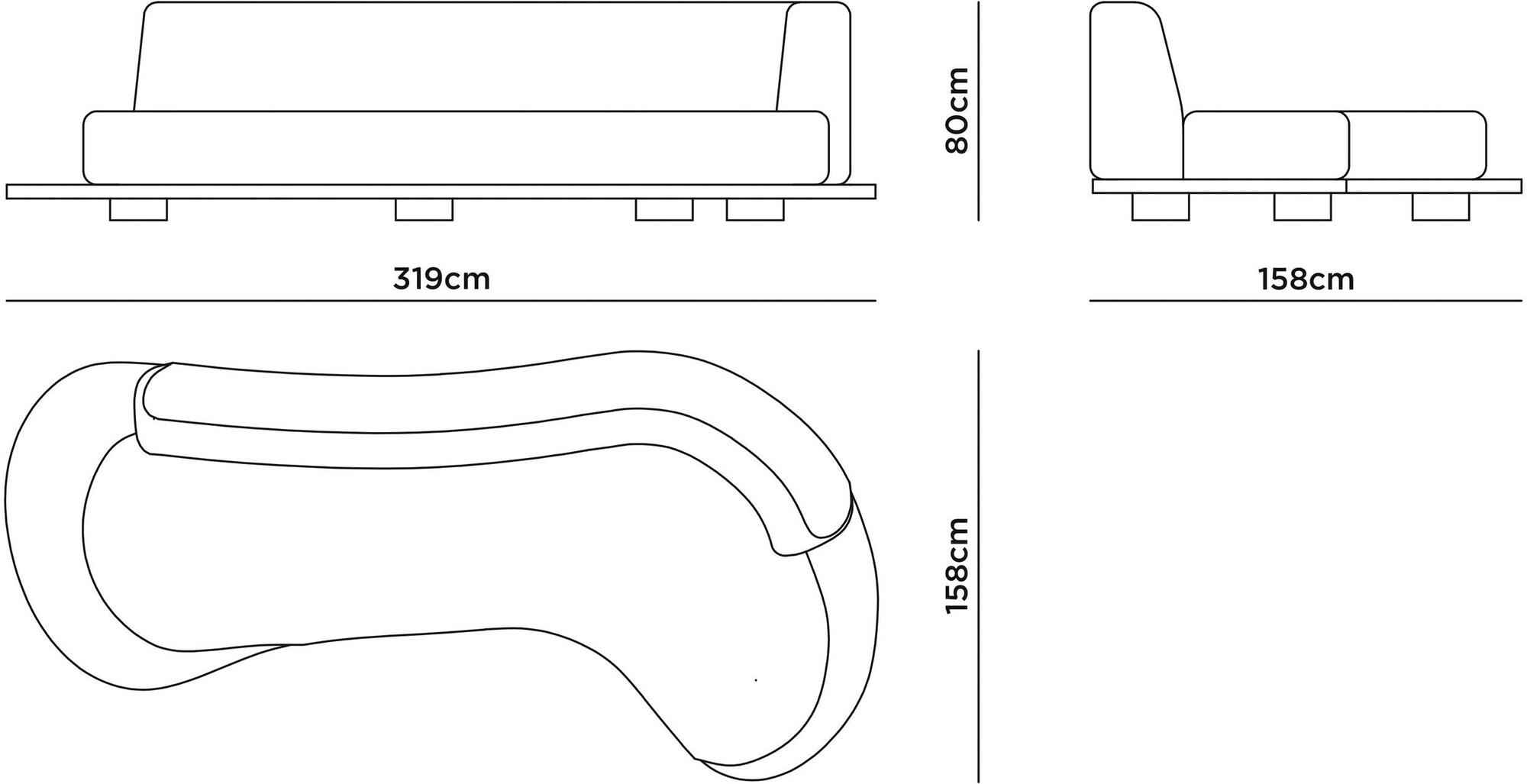 Greenapple 4-х местный диван из нубука Perfect raw sun-id-1460863 - Вид №7