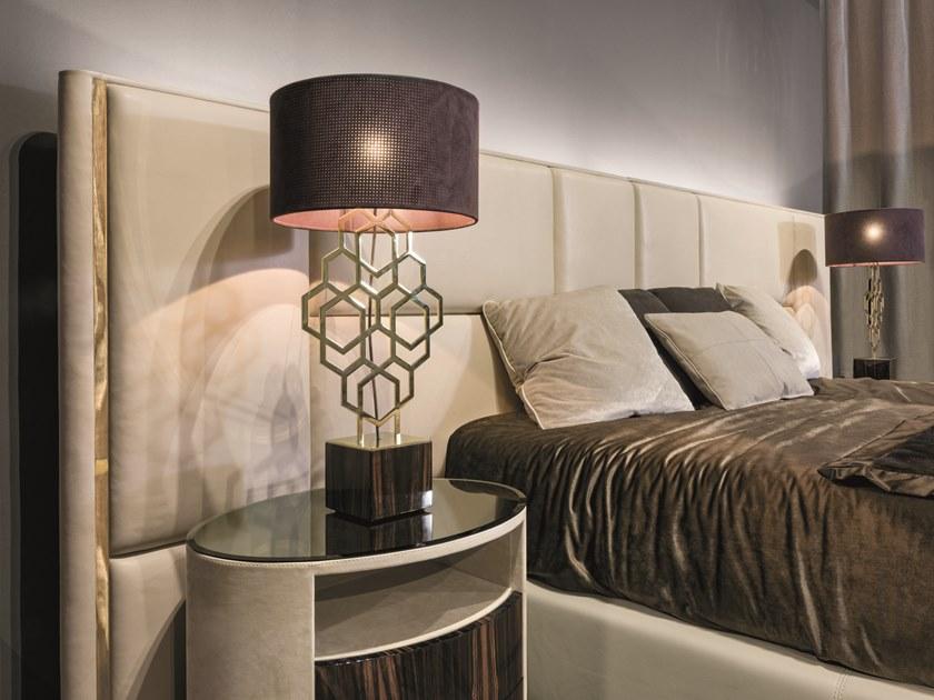 Longhi Кожаная кровать с мягким изголовьем Loveluxe 2018 – illusion collection W 843 - Вид №1