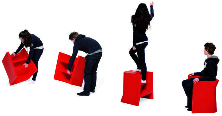 Urbantime Кресло / лестница из полипропилена sun-id-1366636 - Вид №1