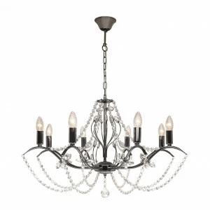 Подвесная люстра Silver Light Antoinette 726.59.8 SILVER LIGHT ANTOINETTE BLACK 186177 Хром