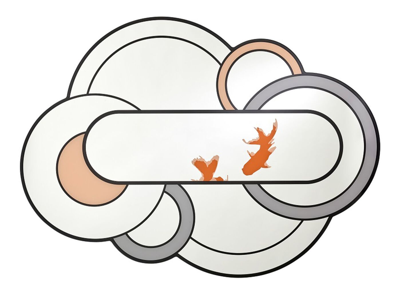 Настенное зеркало ROCHE BOBOIS Юми ARCH-00041897