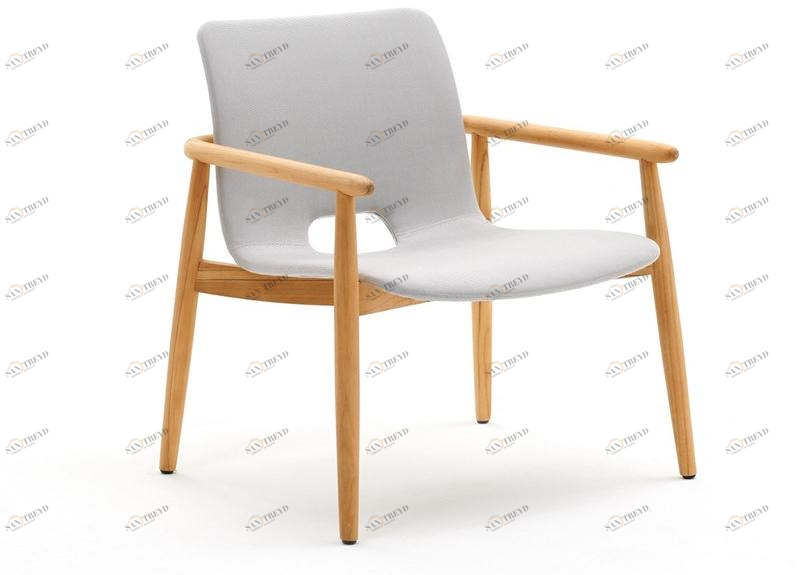 Varaschin Садовое кресло из ткани с подлокотниками Lapis 241l